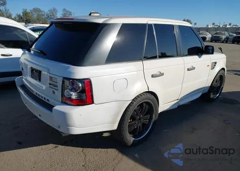 2008 Land Rover Range Rover Sport Supercharged from USA, damaged, VIN SALSH23438A149920